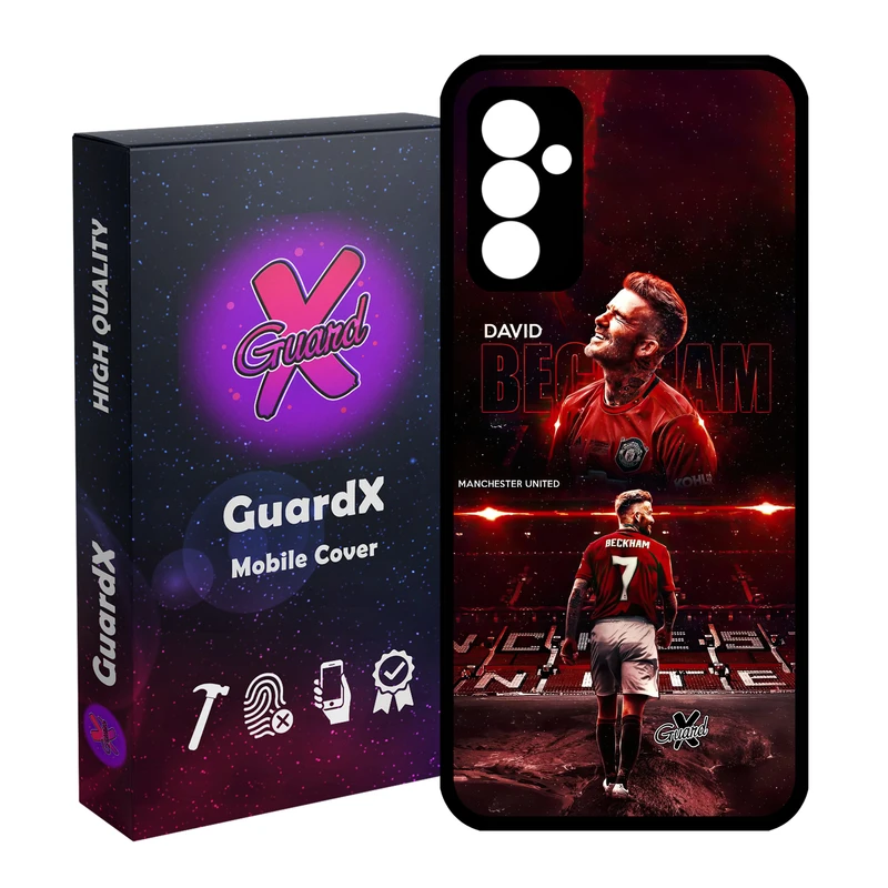 کاور گارد ایکس طرح David Beckham مدل Glass10581 مناسب برای گوشی موبایل سامسونگ Galaxy A55 / A55 5G