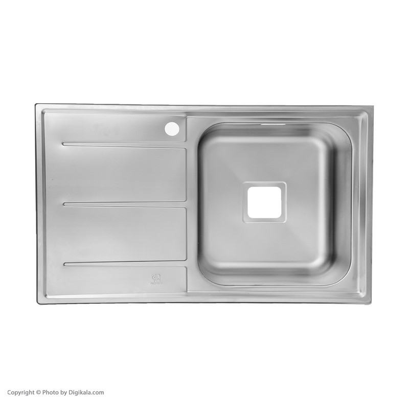 سینک ظرفشویی پرنیان استیل مدل PS 2213 توکار
