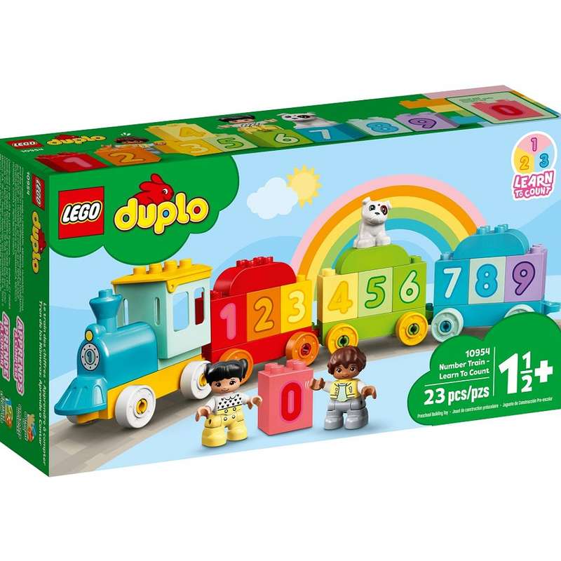 لگو سری Number Train - Learn To Count کد 10954 