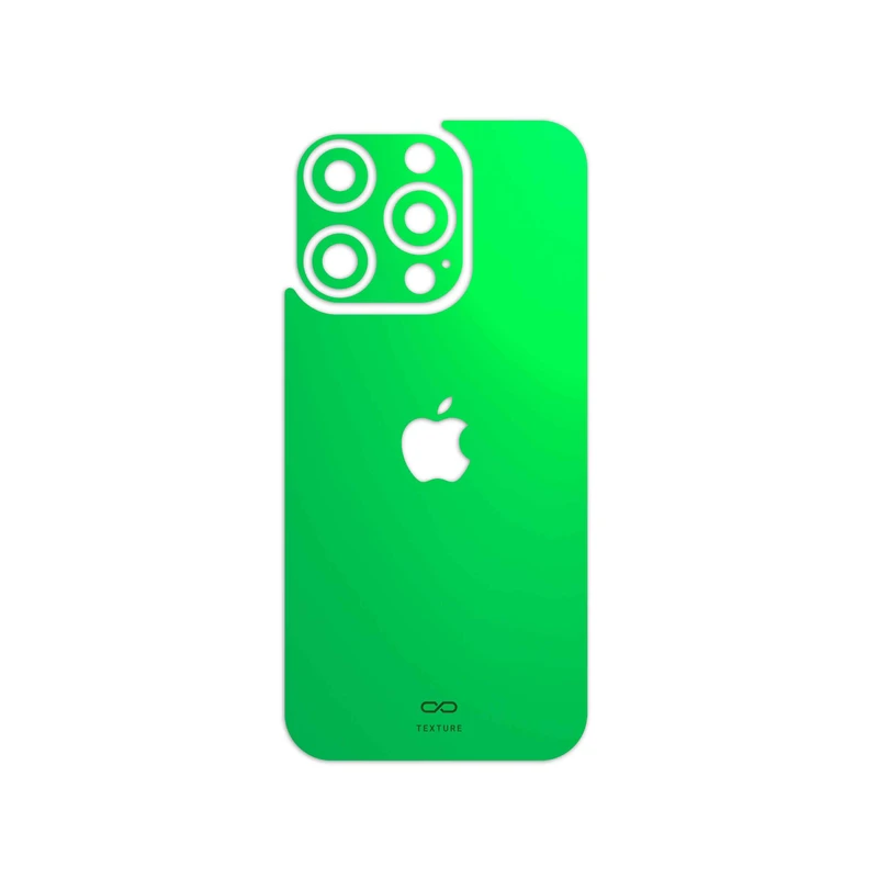 برچسب پوششی ماهوت مدل Matte-Green مناسب برای گوشی موبایل اپل iPhone 15 Pro