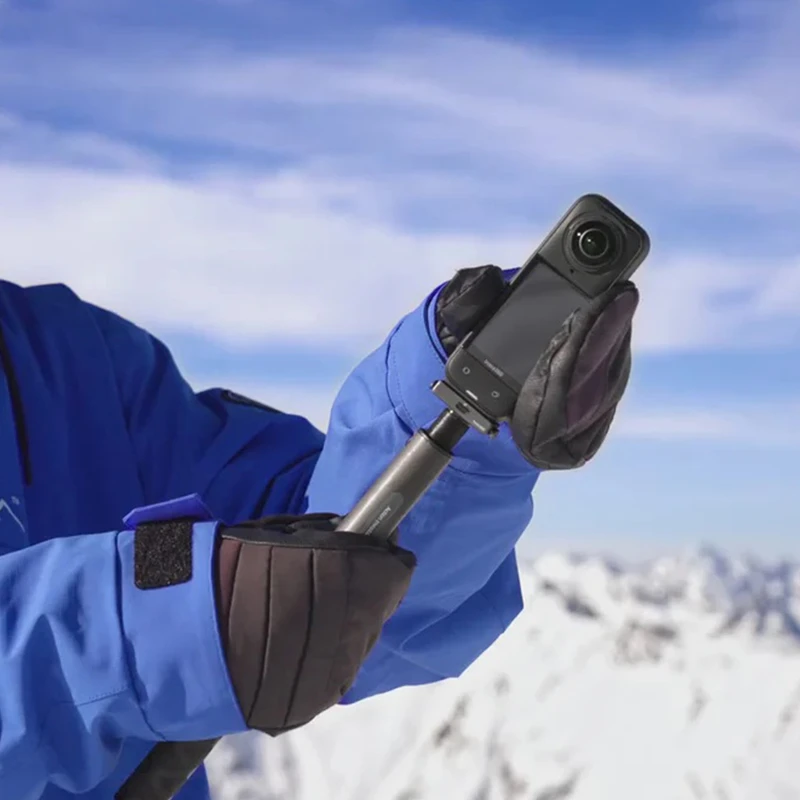 عکس شماره 5 : دوربین فیلم برداری ورزشی اینستا 360 مدل x5 به همراه مونوپاد 3 متری