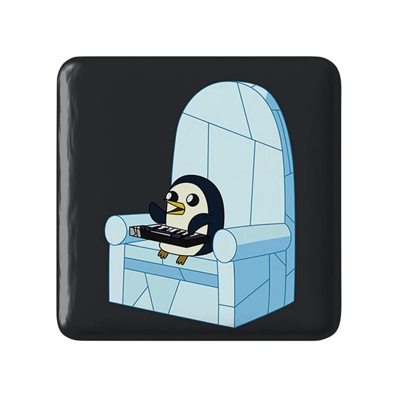 مگنت خندالو طرح گانتر وقت ماجراجویی Adventure Time  مدل مربعی کد 20826