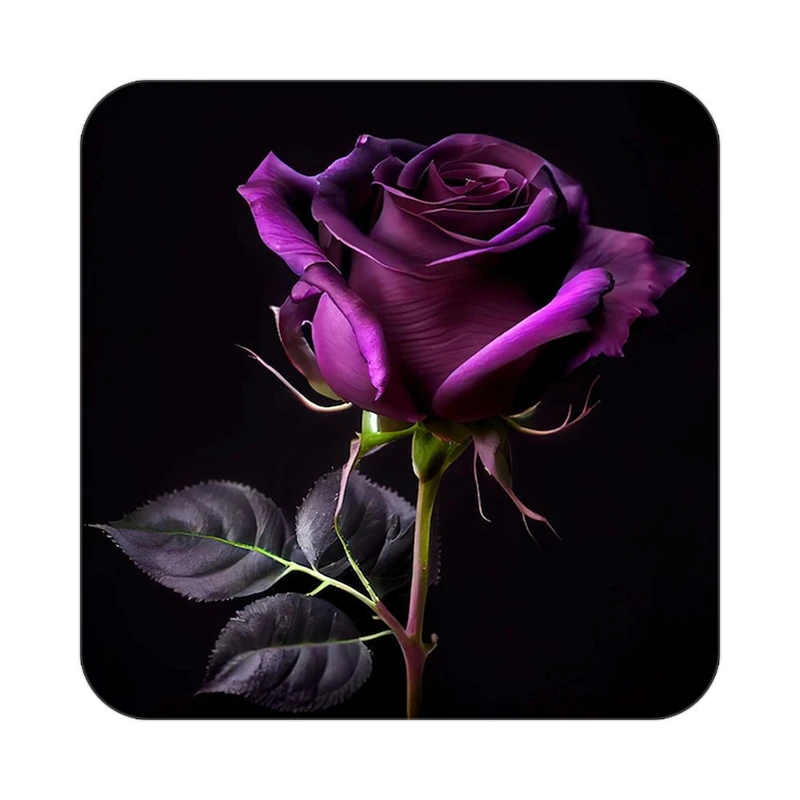 زیر لیوانی کاکتی طرح گل مدل mp18558