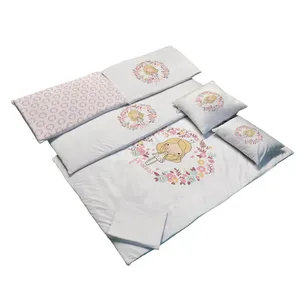 سرویس روتختی 7 تکه کودک مامزکیوتی مدل دختر پرنس SK95