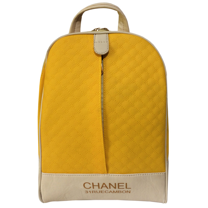 کوله پشتی دخترانه مدل PK-H205-yellow تک سایز