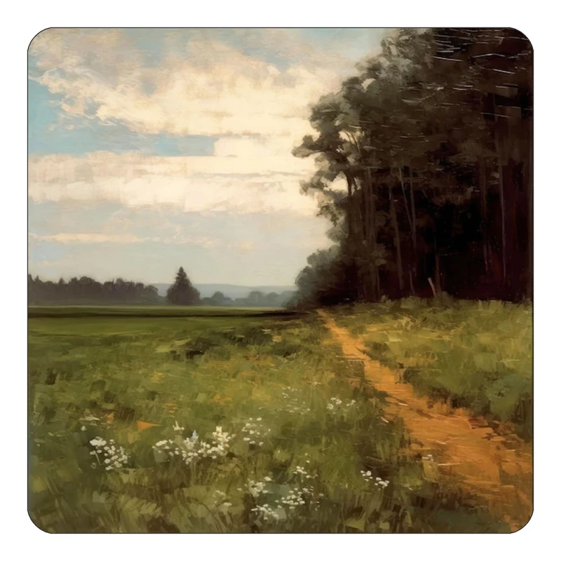 مگنت کاکتی طرح نقاشی رنگ روغن مدل mp73159