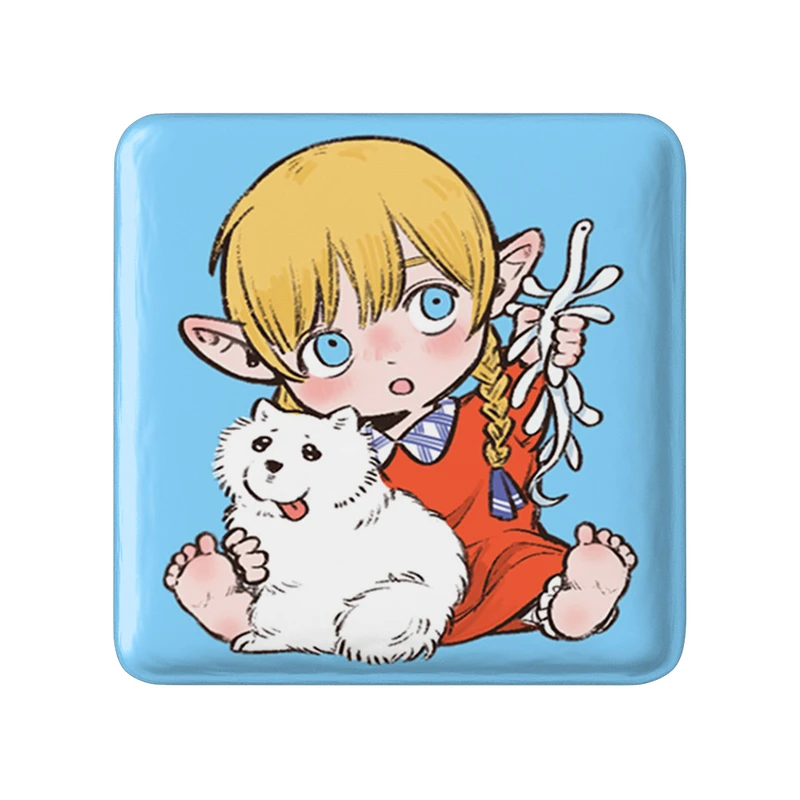 پیکسل خندالو طرح مارسیل انیمه خوشمزه در سیاه چال مدل مربعی کد 35897