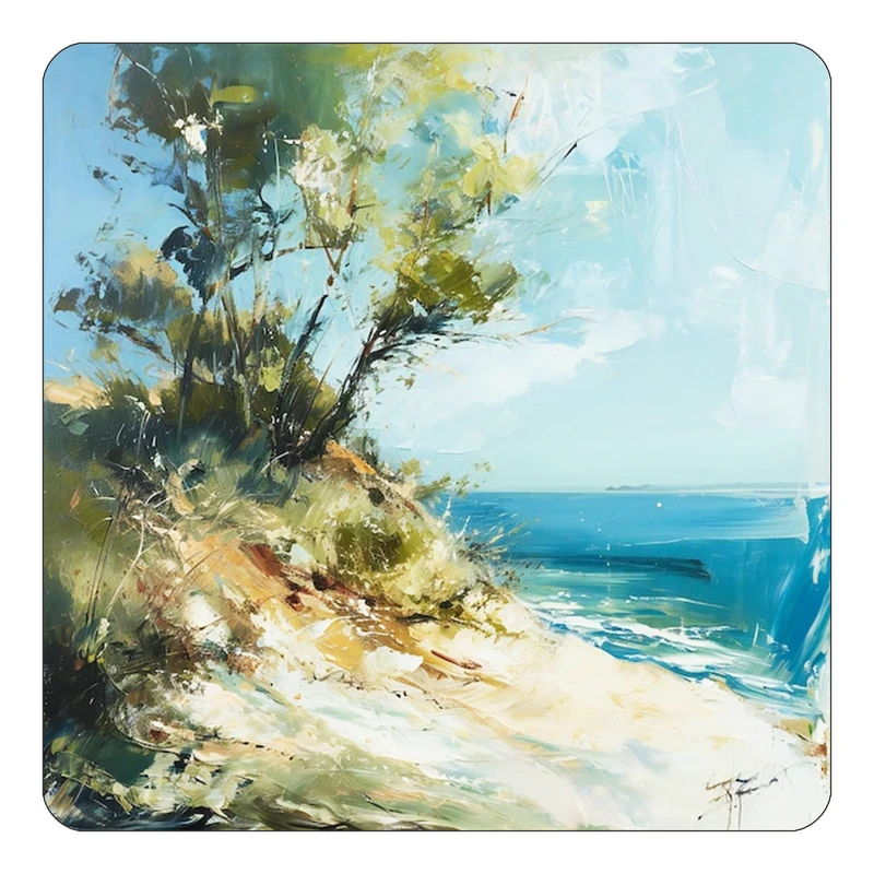 مگنت کاکتی طرح نقاشی رنگ روغن مدل mp70752