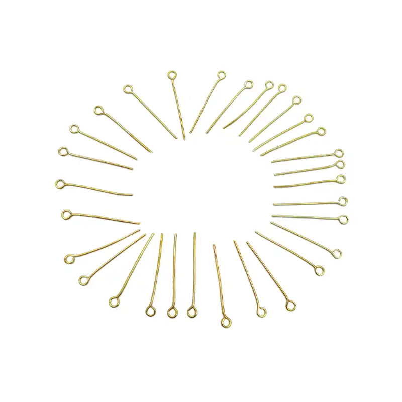 ملزومات ساخت زیورآلات مدل میخ سر گرد بسته 30 عددی