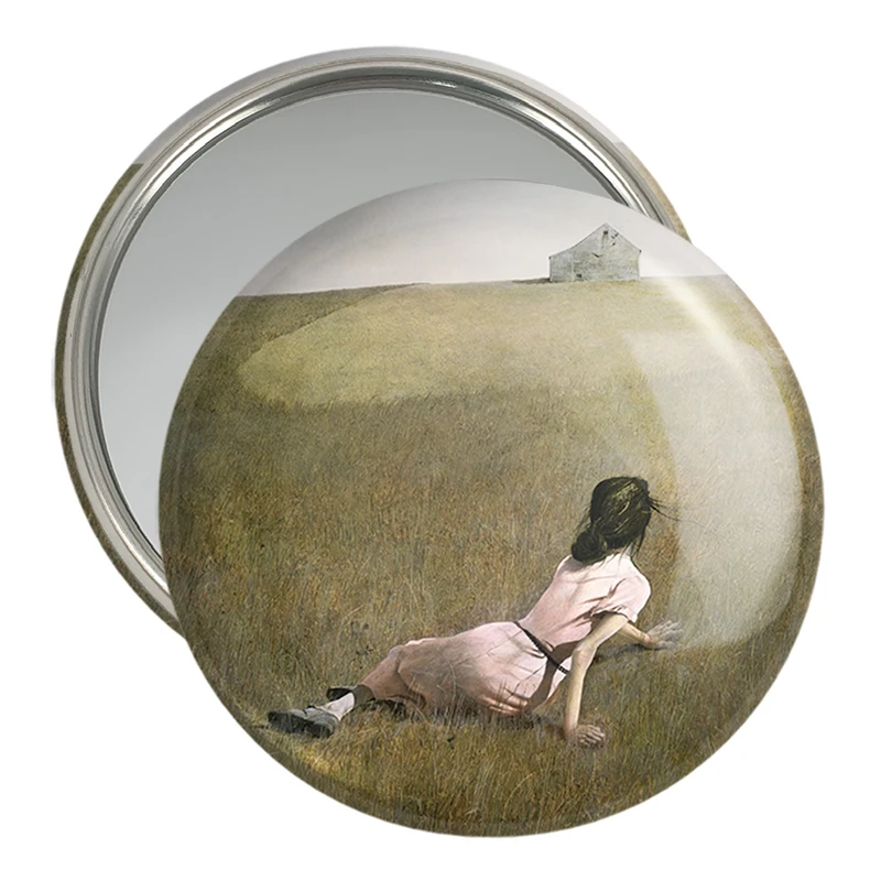 آینه جیبی خندالو مدل دنیای کریستینا اندرو وایت کد 37126