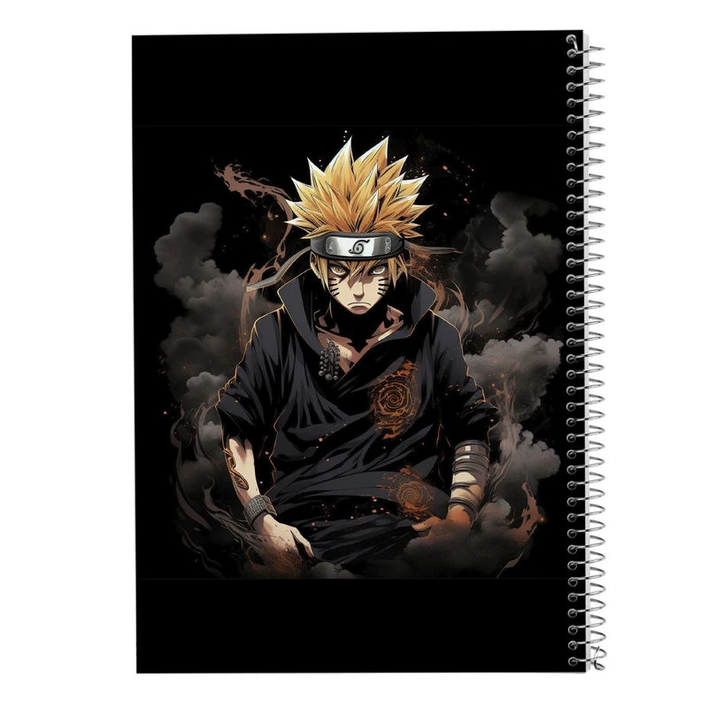 دفتر ژورنال نویسی 50 برگ مدوپد مدل نقطه ای طرح Naroto کد DF11186