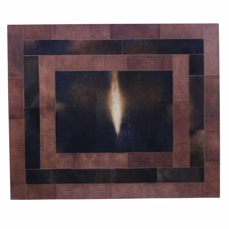 کلاژ فرش چرم و پوست مدل LFR002