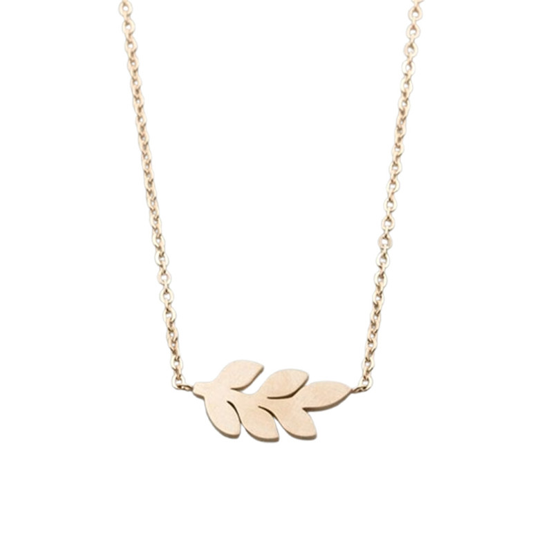 گردنبند طلا 18 عیار زنانه با طرح حلقهای (فلامینگو) گالری قو طلایی مدل گندم ساده