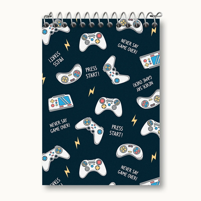 دفتر یادداشت 50 برگ خندالو مدل گیمر کد N531