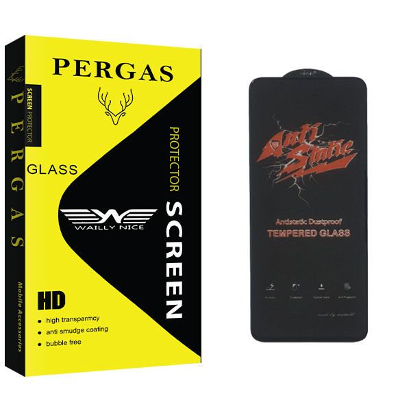محافظ صفحه نمایش وایلی نایس مدل Pergas Glass ANTI-STATIC مناسب برای گوشی موبایل شیائومی POCO M3 pro