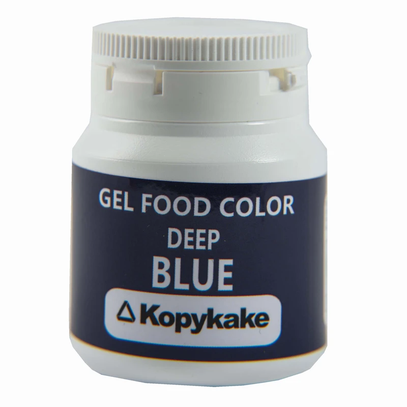 رنگ خوراکی ژله ای سرمه ای کپی کیک - 100 گرم