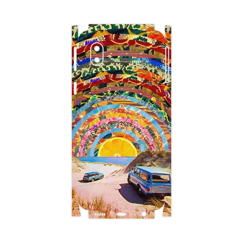 برچسب پوششی ماهوت مدل Collage of Orange Sky-FullSkin مناسب برای گوشی موبایل سامسونگ Galaxy A01 Core