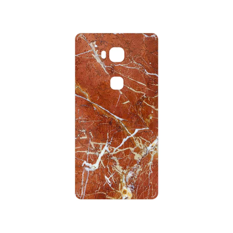 برچسب پوششی ماهوت مدل Red Marble مناسب برای گوشی موبایل هوآوی GR5