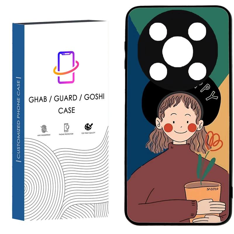 کاور قاب گارد گوشی طرح دخترانه کد 60 - TPU مناسب برای گوشی موبایل وکال V2 / V2 Lite