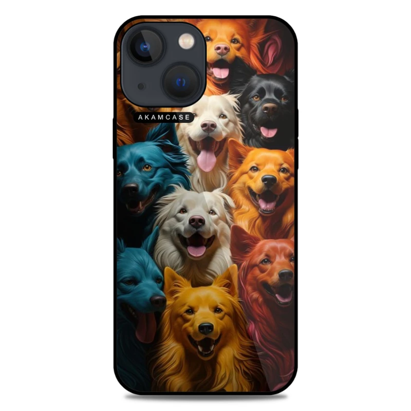 کاور آکام مدل AMC-WA13M-DOGS-22 مناسب برای گوشی موبایل اپل iPhone 13 Mini
