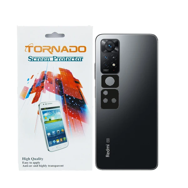 محافظ لنز دوربین تورنادو مدل فلزی مناسب برای گوشی موبایل شیائومی Note 11 Pro بسته 40 عددی
