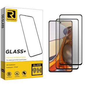 نقد و بررسی محافظ صفحه نمایش سرامیکی راندیکا مدل Randika Glass مناسب برای گوشی موبایل شیایومی 11T Pro 5G 2107113SG بسته دو عددی توسط خریداران