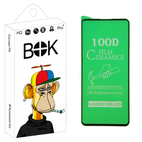 محافظ صفحه نمایش سرامیکی بوک مدل +HD مناسب برای گوشی موبایل شیائومی Redmi Note 9S