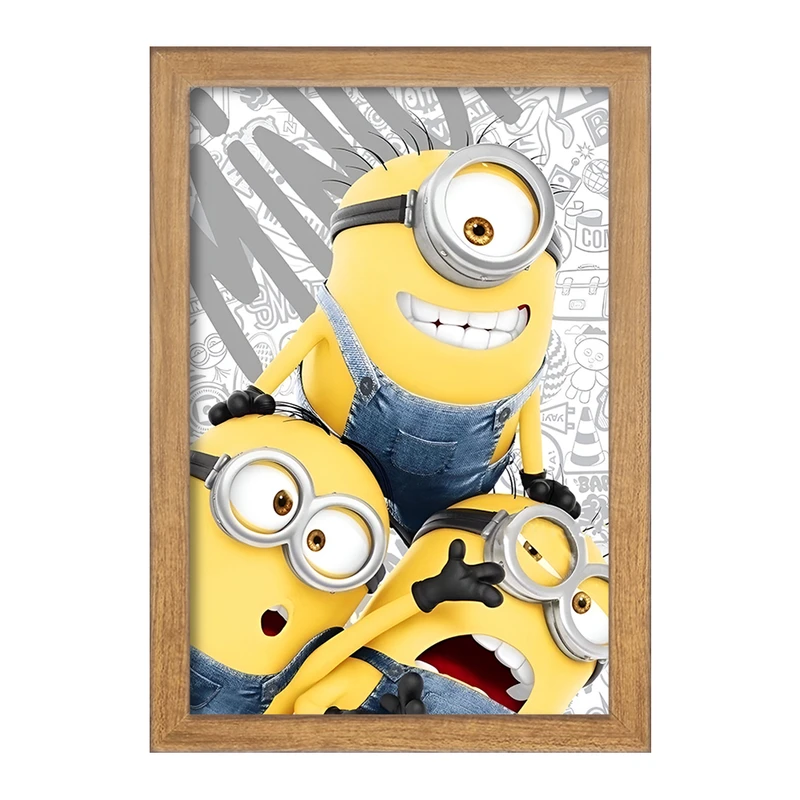 تابلو خندالو مدل مینیون‌ها (Minions) کد F3391