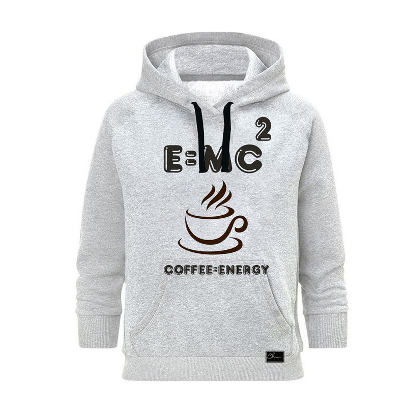 هودی زنانه مدل COFFEE کد B50 رنگ طوسی