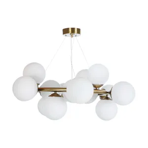 لوستر 15 شعله مدل مولکولی کد 1102