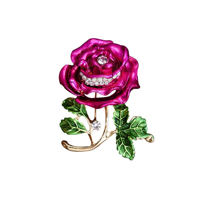 گل سینه زنانه مدل گل رز گل سینه زنانه مدل گل رز