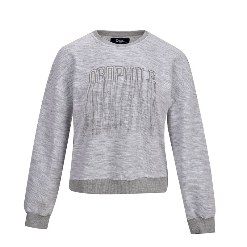 پلیور زنانه بادی اسپینر مدل 2873 کد 1 رنگ طوسی ملانژ