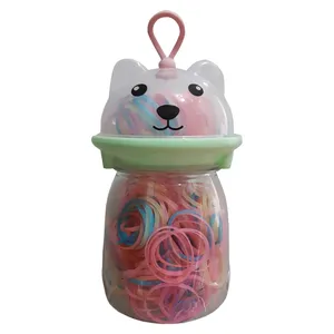 کش مو زنانه مدل چهل گیس گربه کد b1-GRN بسته 300 عددی