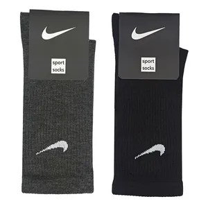 جوراب ورزشی ساق بلند مردانه مدل کش انگلیسی کد 1342 بسته دو عددی