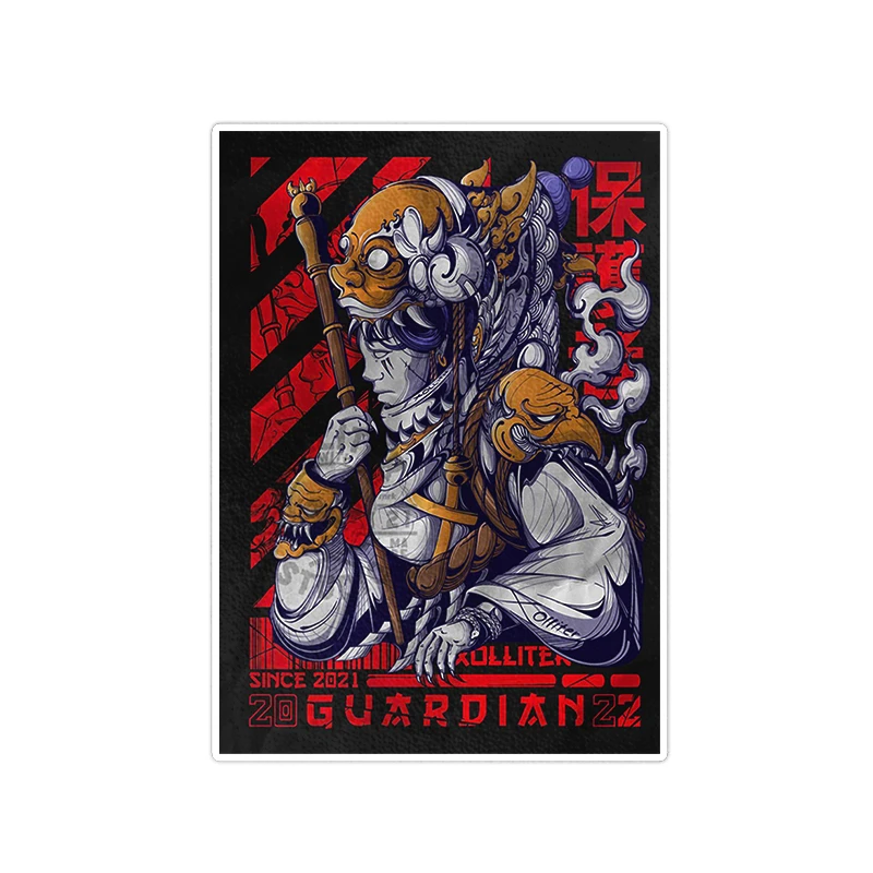    استیکر لپ تاپ ویندی دیزاین طرح ونگوگ مدل 1474