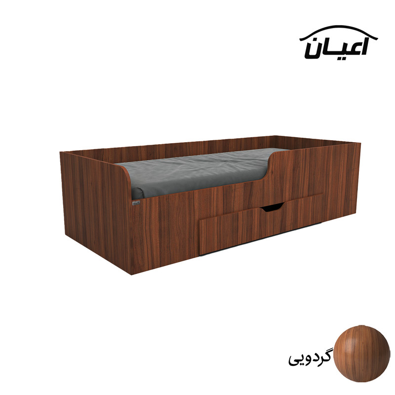 تخت خواب یک نفره اعیان مدل FH658 سایز 90x200 سانتی متر