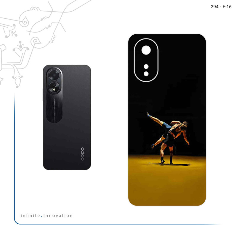 برچسب پوششی ماهوت مدل Wrestling مناسب برای گوشی موبایل اپو A38