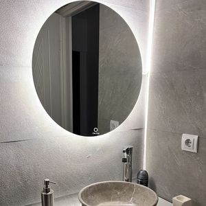 نقد و بررسی آینه سرویس بهداشتی تارا دکور مدل لمسی قطر 50 کد tc50 توسط خریداران