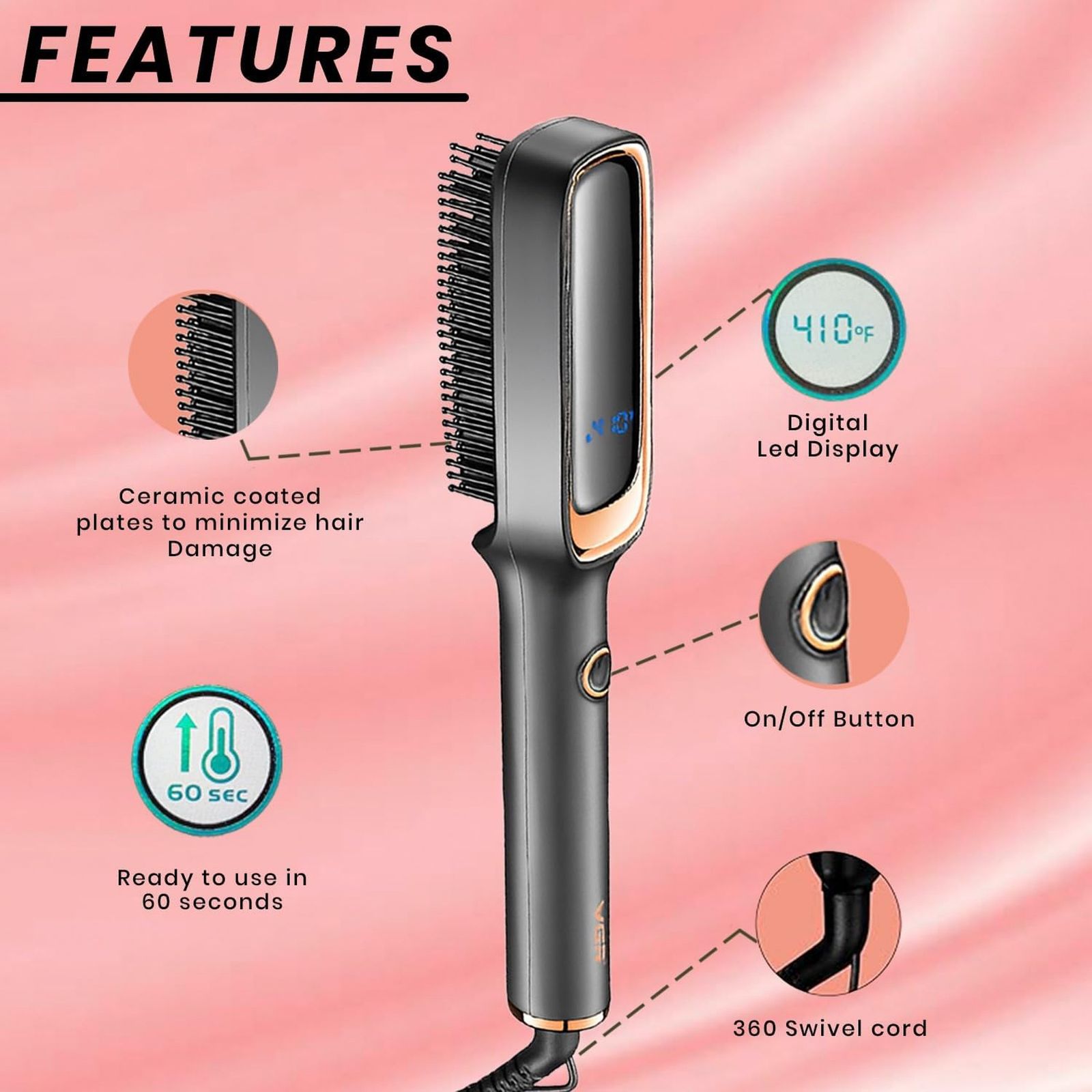 برس حرارتی وی جی ار مدل V-560 -  - 10