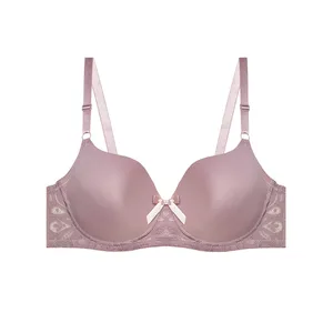 سوتین زنانه مدل اسفنجی نیم جک کد 66921