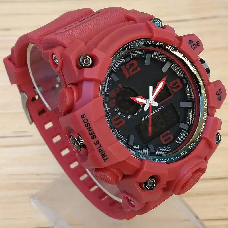 ساعت مچی دیجیتال بچگانه مدل WR1 بند سیلیکون R