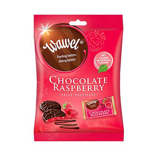 شکلات با مغز ژله تمشک واول - 500 گرم