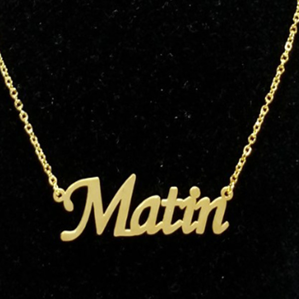 گردنبند نقره زنانه آی جواهر مدل متین کد N784