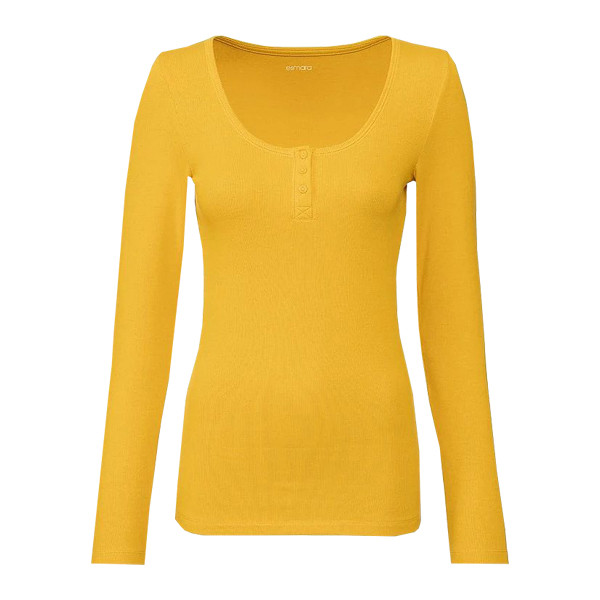 تی شرت آستین بلند زنانه اسمارا مدل میل کبریتی کد SM23