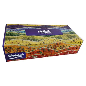 دستمال کاغذی 100 برگ شکوه طرح طبیعت