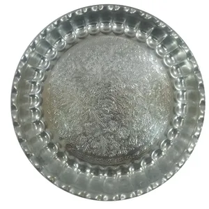 سینی مدل گل و بلبل روحی کد s11