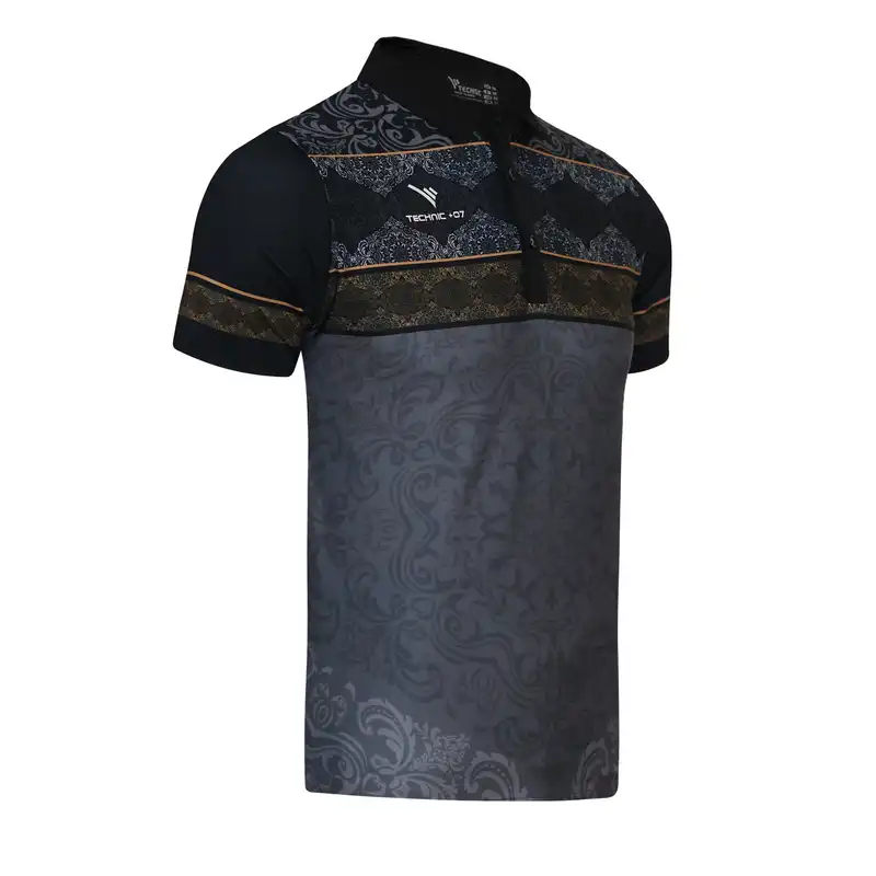 پولوشرت آستین کوتاه ورزشی مردانه تکنیک+07 مدل TS-151-ME