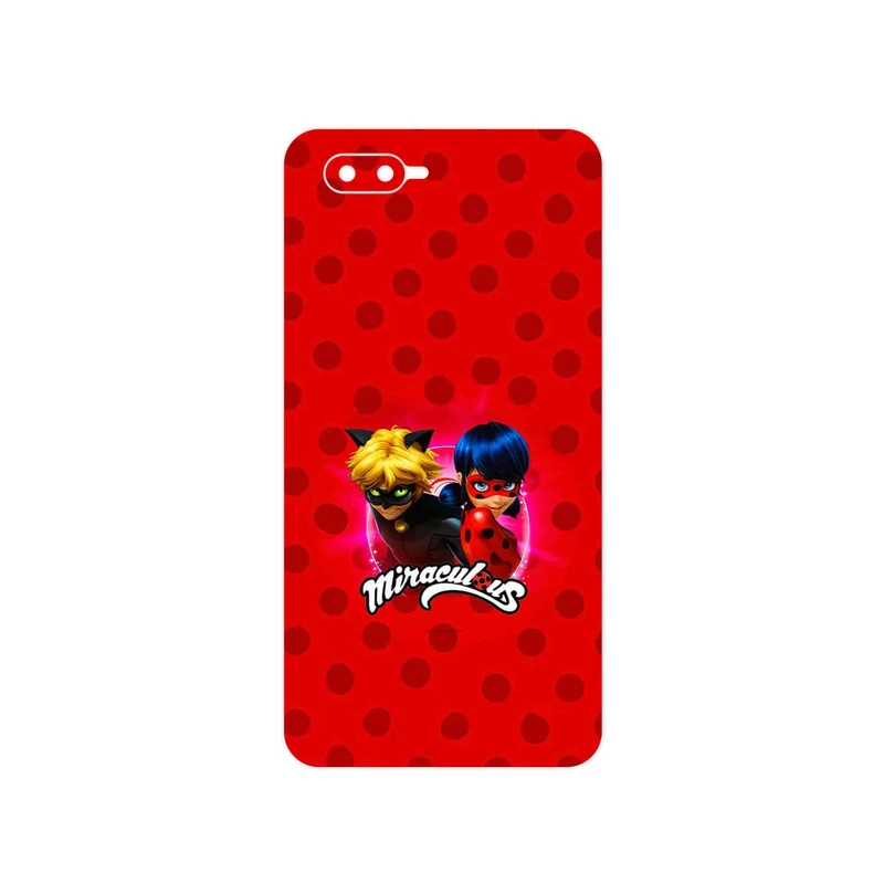 برچسب پوششی ماهوت مدل Ladybug and Cat Noir مناسب برای گوشی موبایل اپو K1