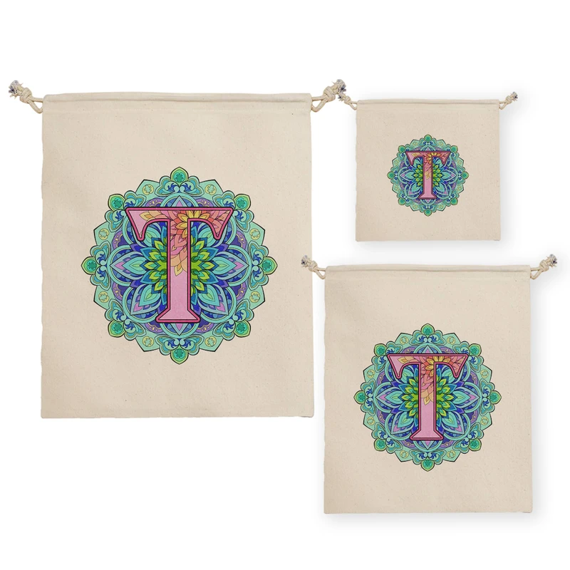 نظم دهنده ترمه طراحان ایده مدل حرف T ماندالا کد cfp2970 مجموعه سه عددی