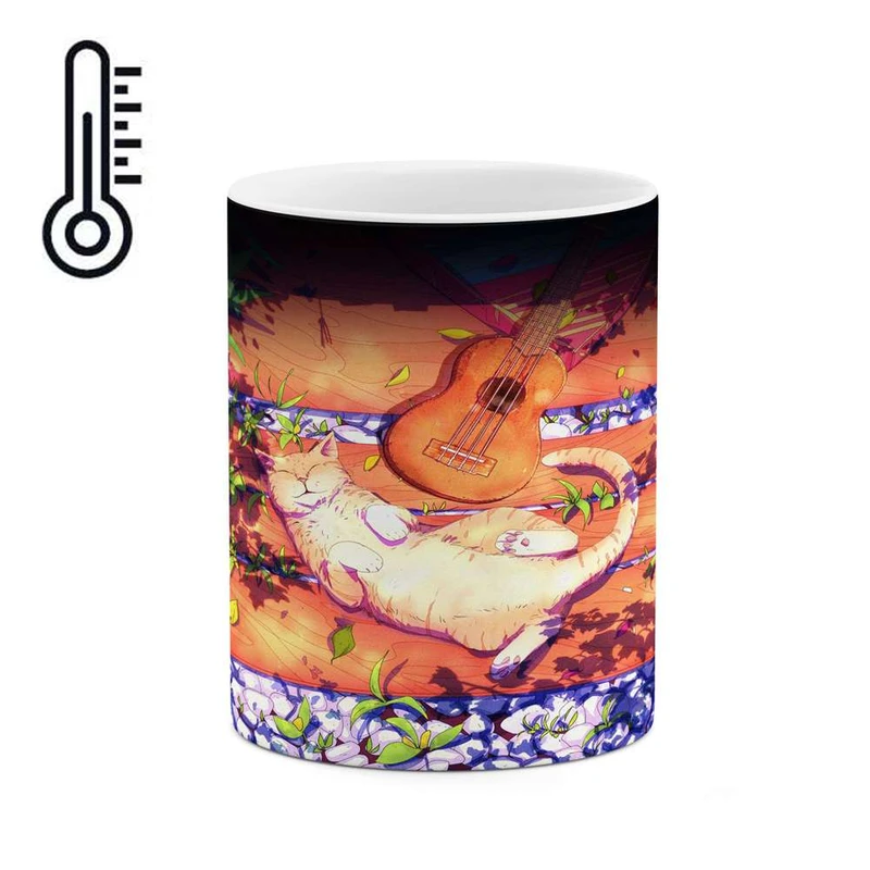 ماگ حرارتی کاکتی مدل گربه کد mgh17658